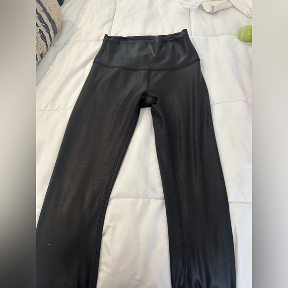 Lululemon faux leather leggings - Picture 2 of 2
